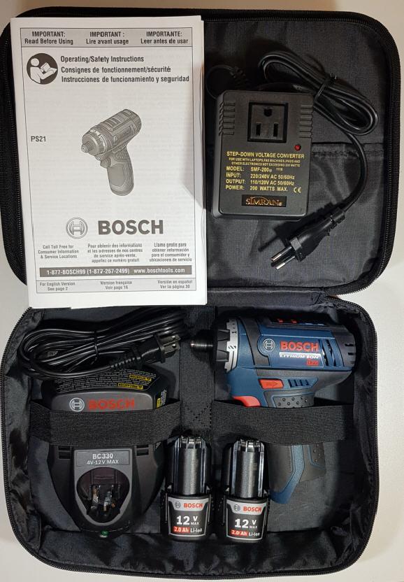 BOSCH 12V Max Cordless 2-Tool Combo Kit with Two-Speed Pocket Driver, Impact Driver and (2) 2 Ah Batteries (CLPK27-120) customer photo 1
