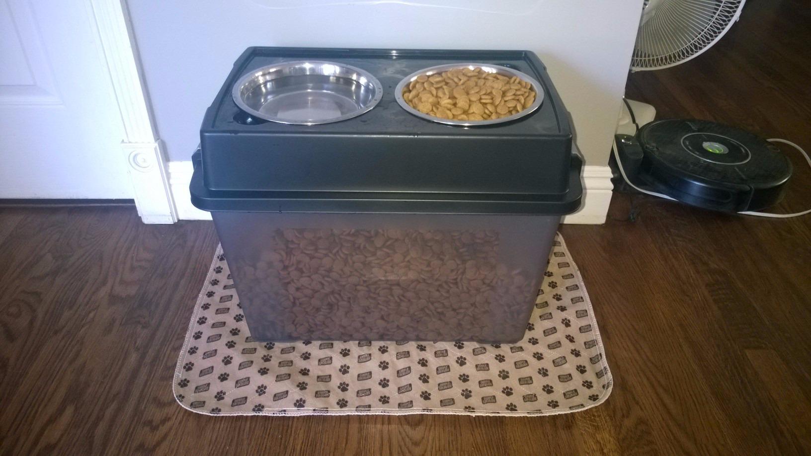 IRIS USA Elevated Dog Bowls 15