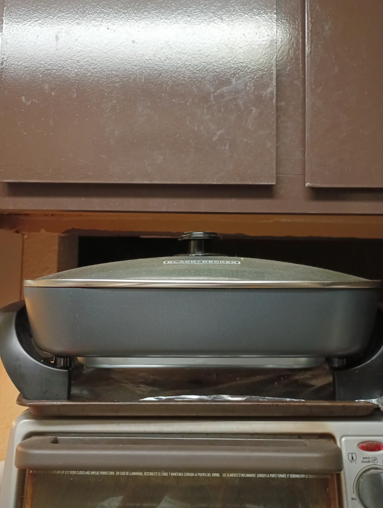 BLACK+DECKER 12x15-Inch Electric Skillet with Glass Lid customer photo 2