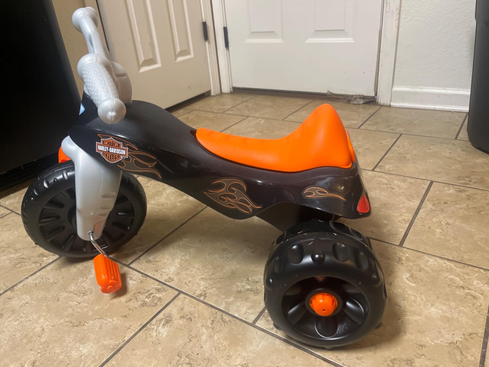 Fisher-Price Harley-Davidson Tough Trike Toddler Toy, Max 55 lb customer photo 1