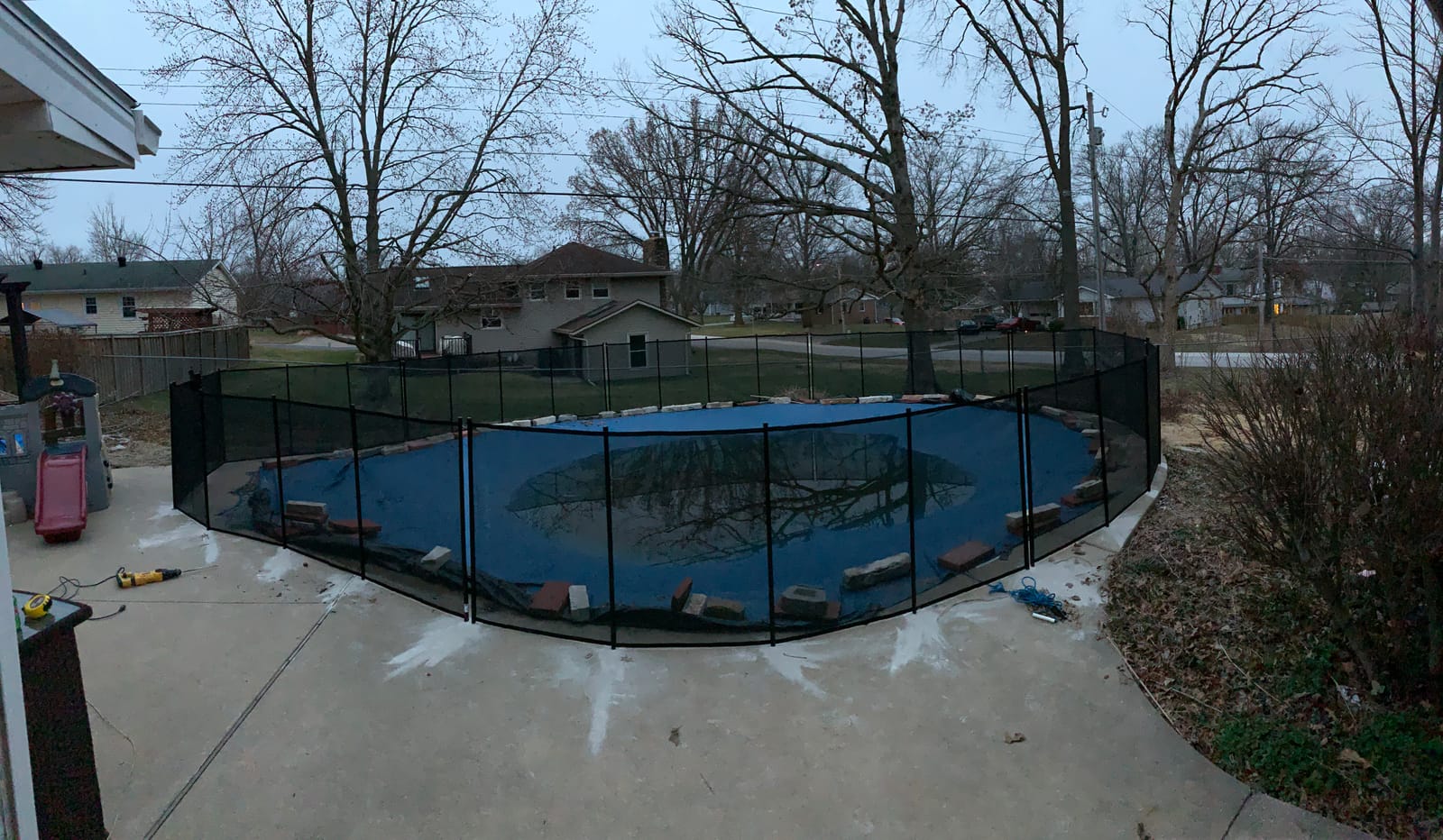 Safety Fence for In Ground Pool Size: 5', Black customer photo 1