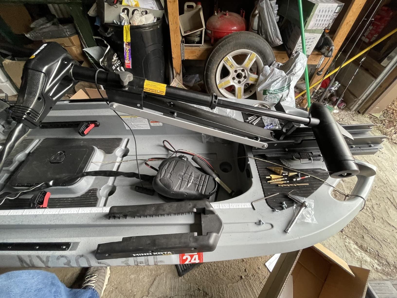 Minn Kota Edge Bow-Mount Electric Trolling Motor with Foot Pedal Control – 45 Lb. Thrust, 36 In. Shaft, Freshwater customer photo 2