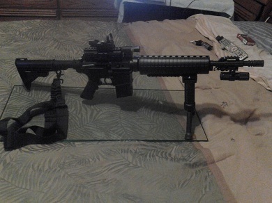 Crosman M4-177 Tactical Style Variable Pump .177-Caliber Pellet/BB Air Rifle Series customer photo 1