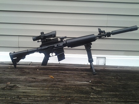 Crosman M4-177 Tactical Style Variable Pump .177-Caliber Pellet/BB Air Rifle Series customer photo 2