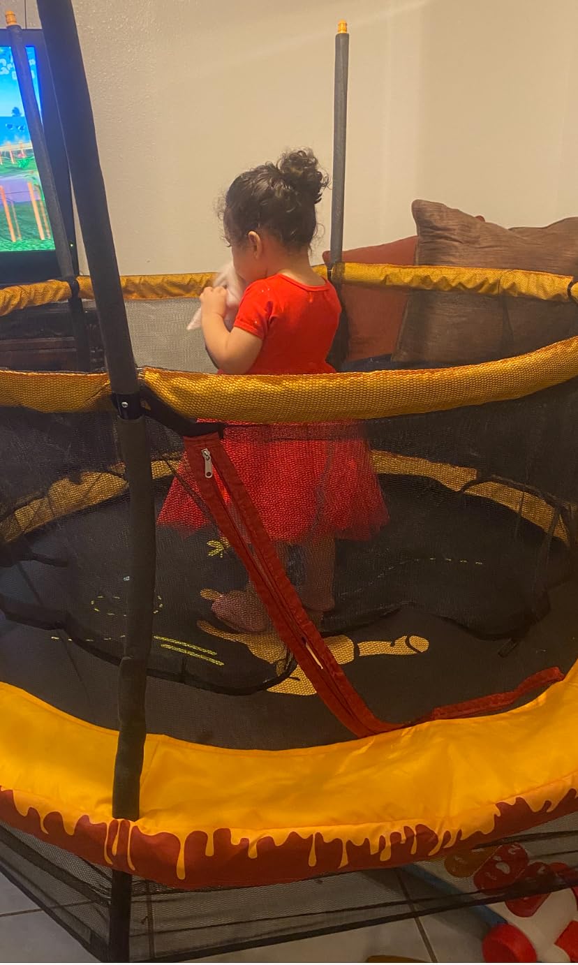 Skywalker Trampolines Mini Trampoline with Enclosure Net customer photo 1