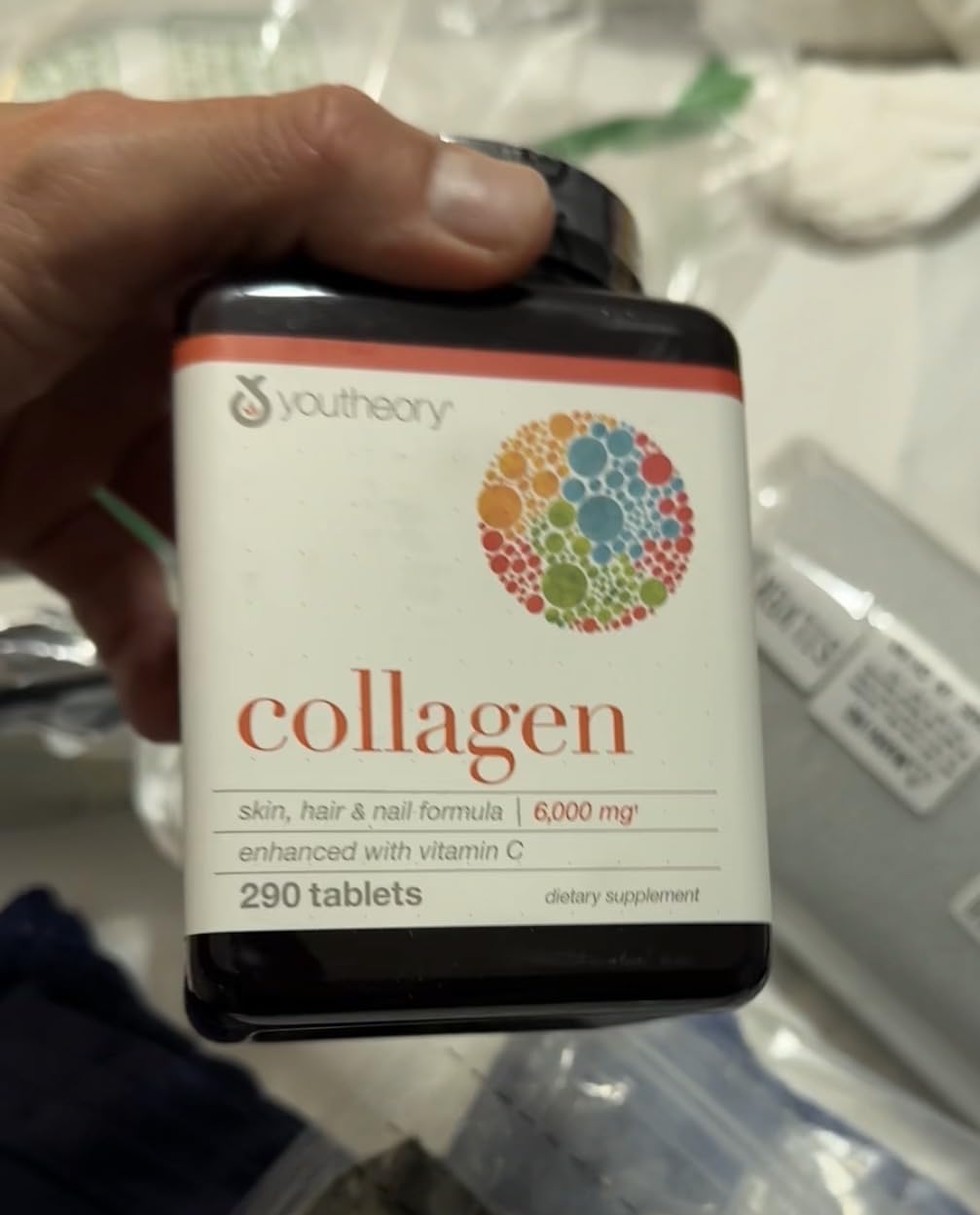 Youtheory Advanced Collagen, 6,000 mg, 120 Tablets, 20-Day Supply customer photo 1