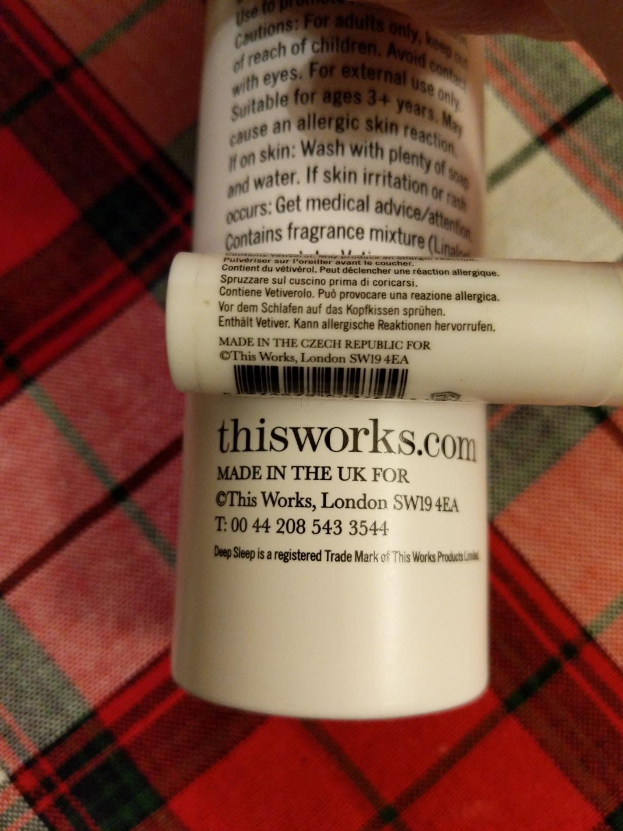 This Works Deep Sleep Pillow Spray 2.5 fl oz - Aromatherapy Sleep Mist customer photo 1