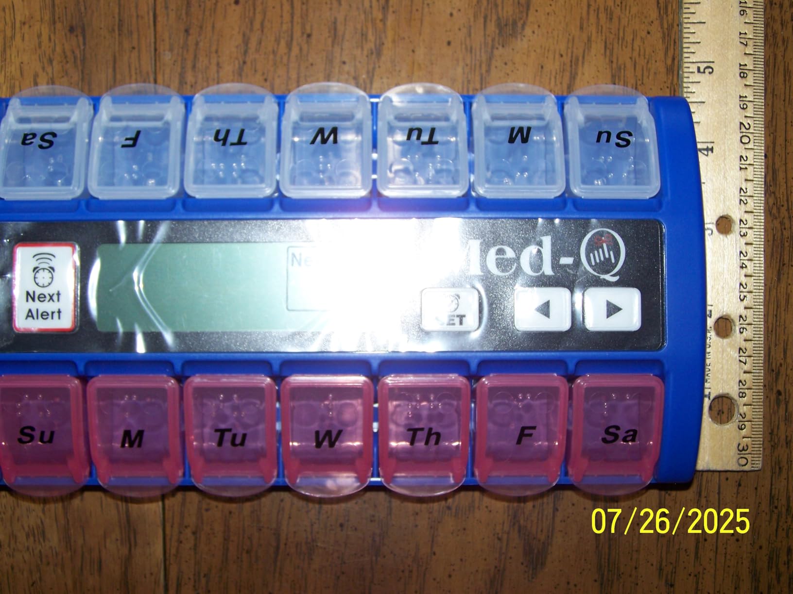 Med-Q Electronic Pill Dispenser with Alarm for Dementia and Elderly customer photo 2
