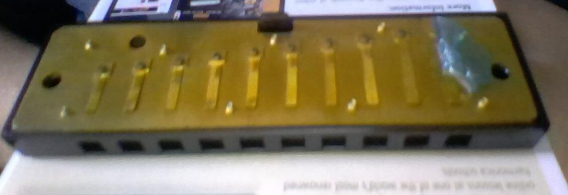 Hohner Accordions Hohner Blues Band Harmonica, Key of C, Chrome (1501BX) customer photo 1