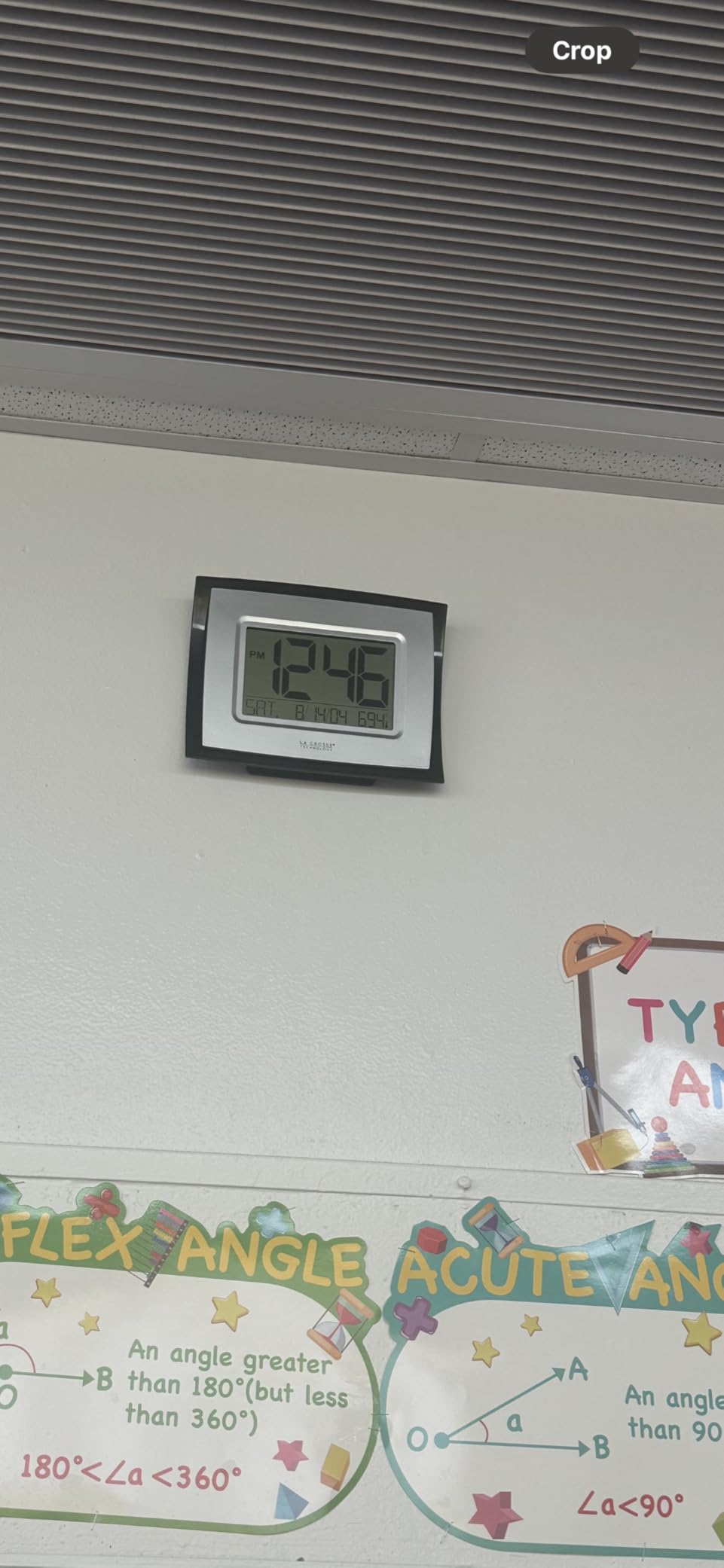 La Crosse Technology Wall/Table Clock, 6.85-inch H x 8.66-inch W x 0.95-inch D (WT-8002U) (WT-8002U-INT) customer photo 2