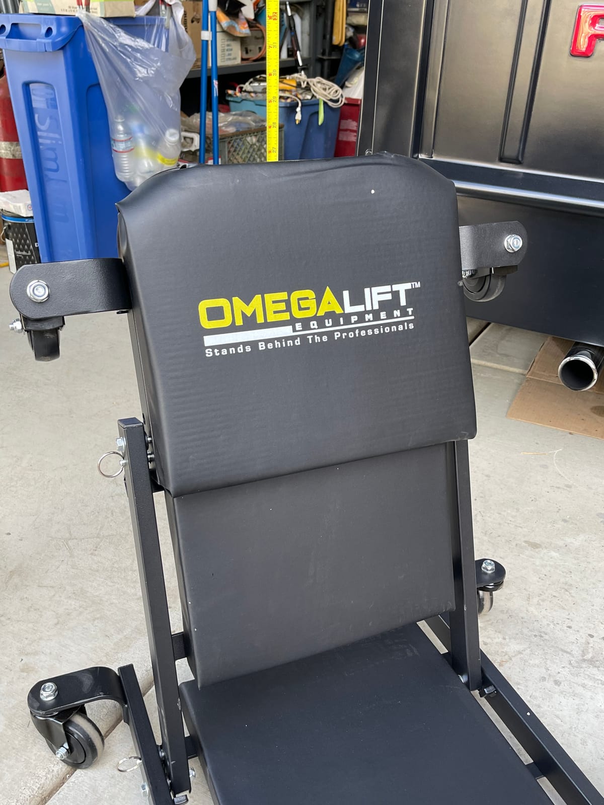 Omega 91452 Black Low Profile Z-Creeper - 450 lbs. Capacity customer photo 2