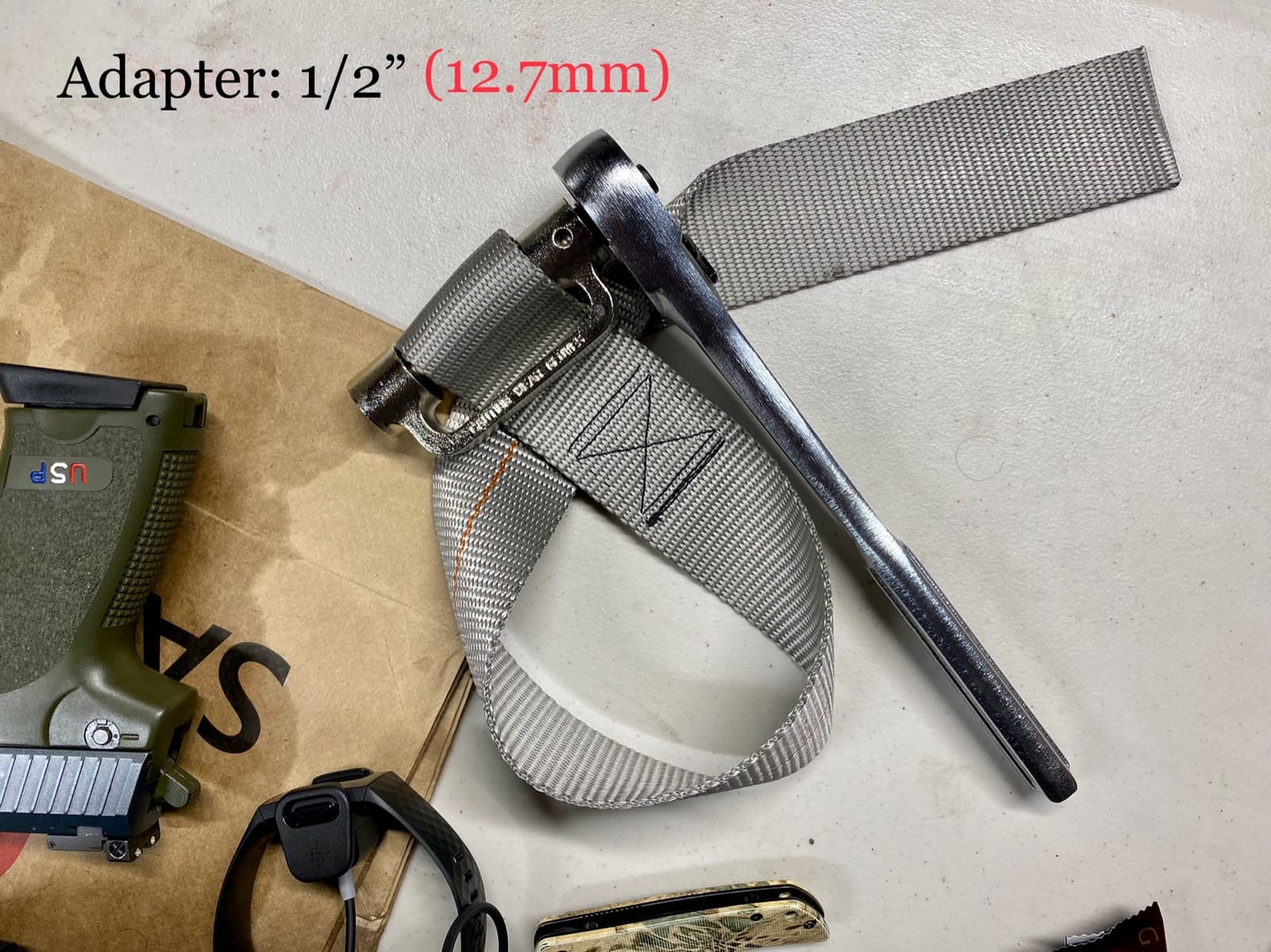 Lisle 60200 Heavy Duty Strap Filter Wrench customer photo 2