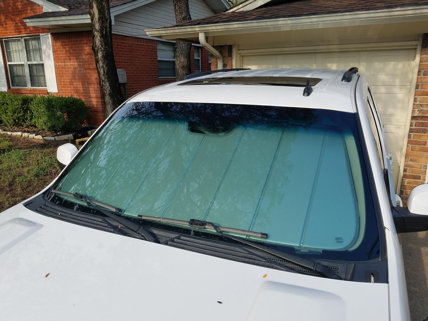 Covercraft UVS100 Custom Sunscreen | UV10966BL | Compatible with Select Cadillac/Chevrolet/GMC Models, Blue Metallic customer photo 2