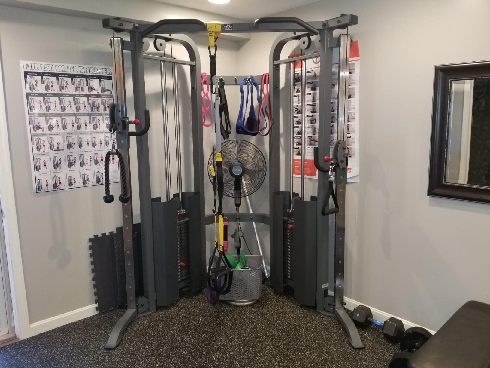 XMARK Functional Trainer Cable Machine, Dual Weight Stack Cable Pulley Machine for Strength Training, Commercial and Home Gyms, and Rehab Facilities customer photo 1