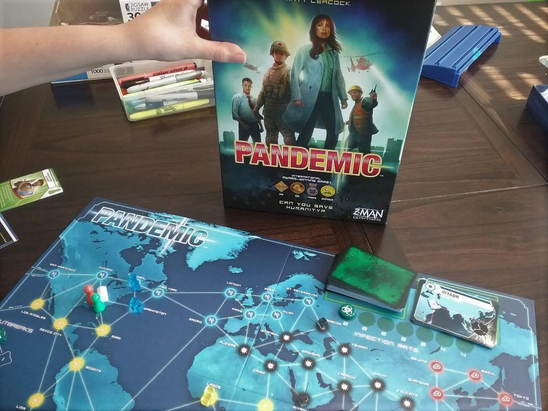 Pandemic Cooperative Strategy Board Game, 2-4 Players, 45-60 Min customer photo 1