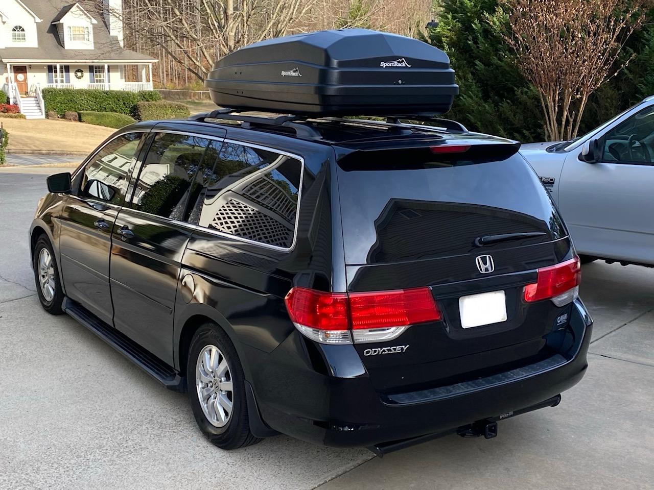 SportRack Vista XL Rear Opening Cargo Box,Black customer photo 2