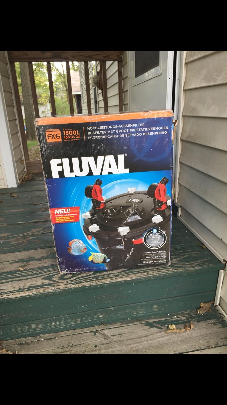 Fluval FX6 High Performance Aquarium Filter, up to 400 Gal. | Canister Filter for Aquariums customer photo 1