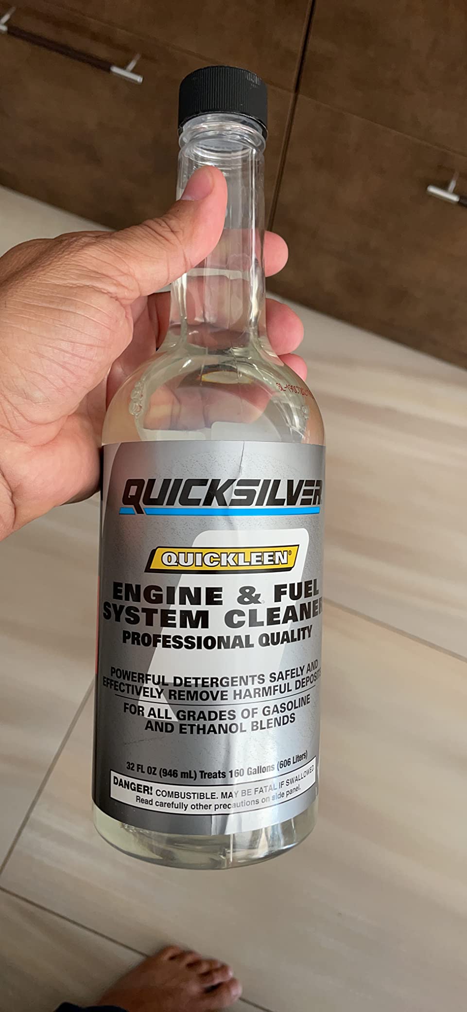 Quicksilver Quickleen Engine and Fuel System Cleaner customer photo 1