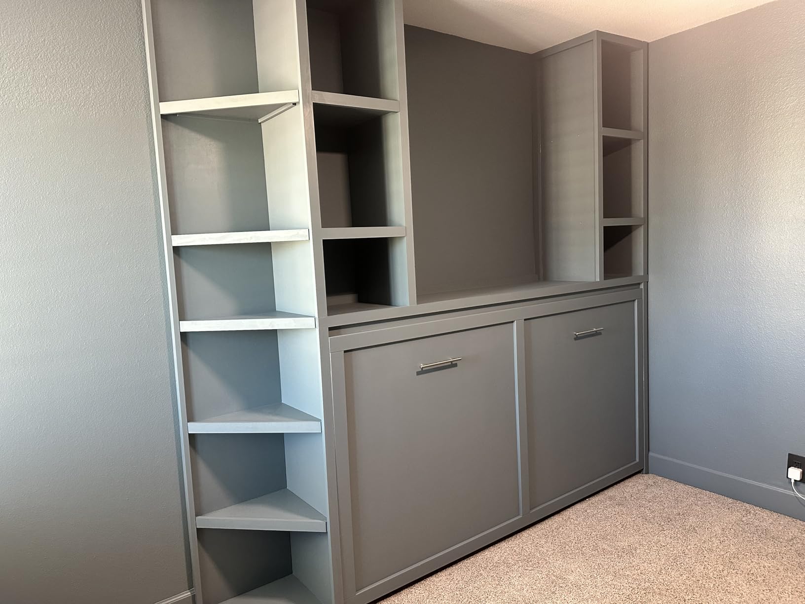 Create-A-Bed Queen Size Deluxe Murphy Bed Kit, Vertical customer photo 1