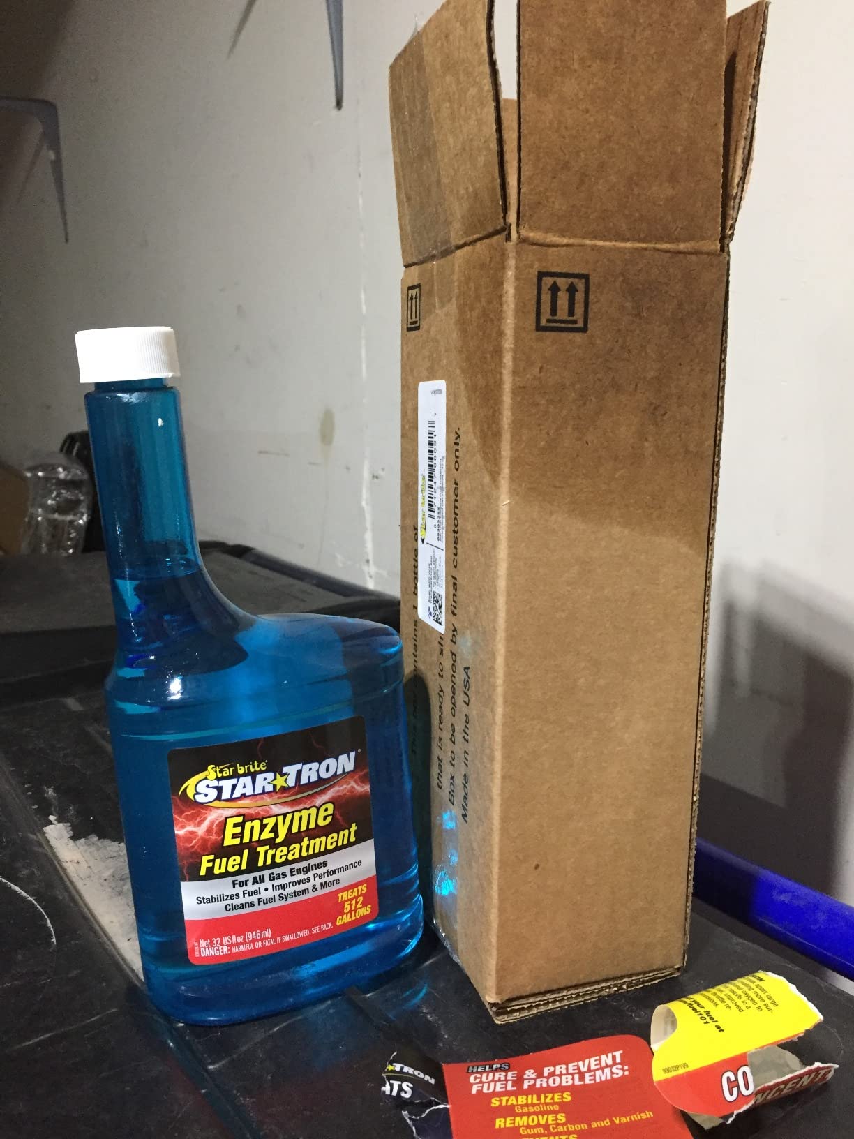 STAR BRITE Star Tron Enzyme Fuel Treatment - Concentrated Formula 32 Fl. Oz. – Treats up to 512 Gallons - Fuel Stabilizer & Treatment, Gasoline Stabilizer, Star Tron Marine Enzyme Fuel Treatment customer photo 1