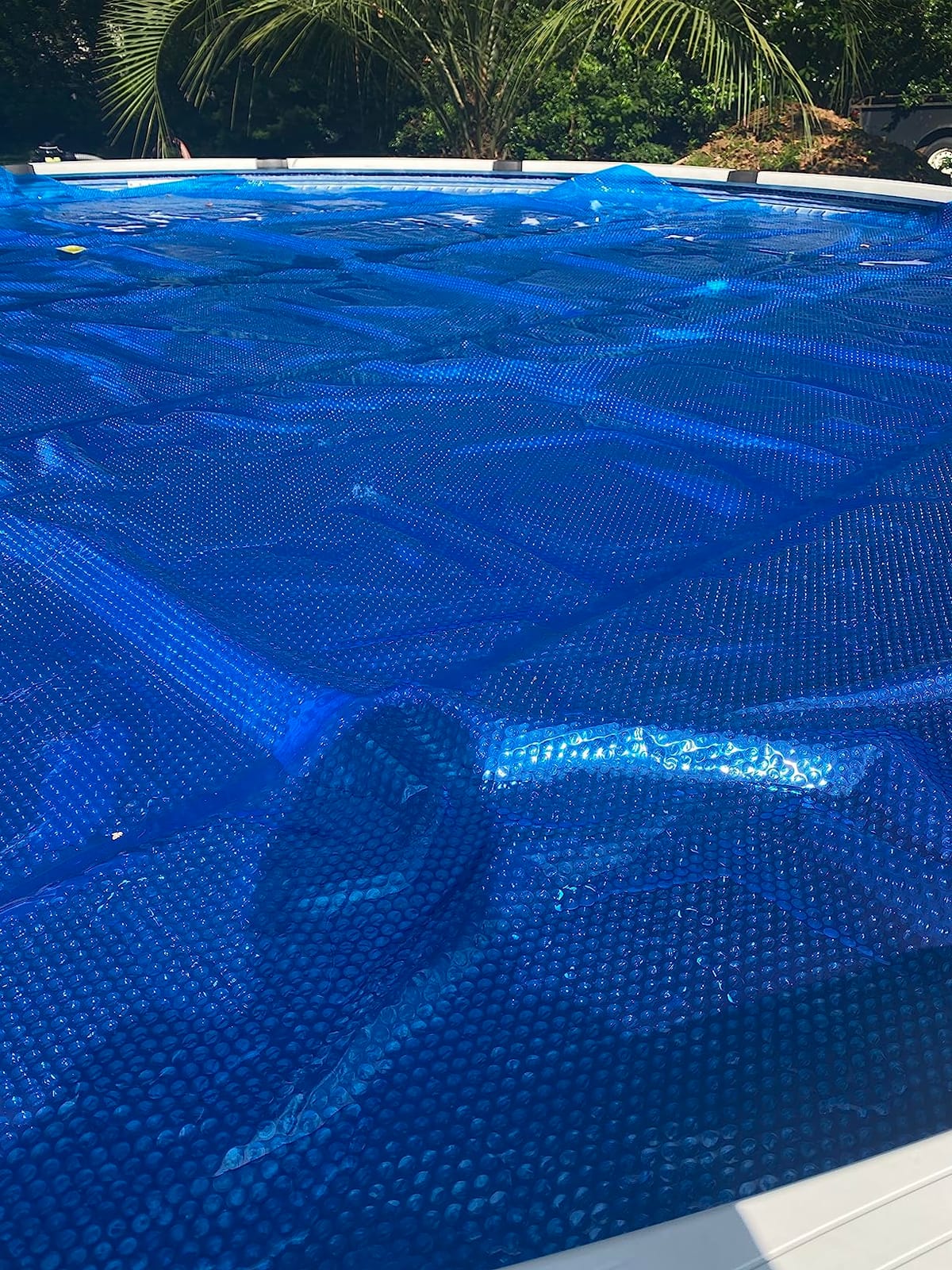 Sun2Solar Blue 24 ft Round Pool Solar Cover | 12 Mil | Heat Retaining customer photo 1
