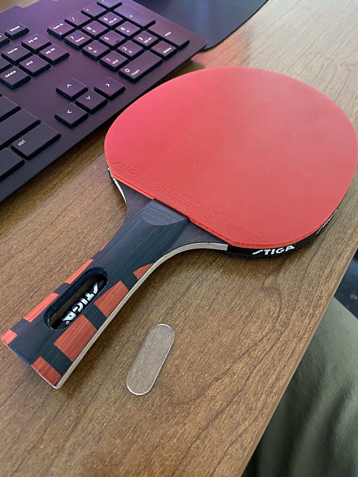 STIGA Ping Pong Paddles - 2mm Tournament-Approved Sponge - Flared Handle for Enhanced Control - Competitive Table Tennis Racket for Family Fun - Multiple Styles & Performance Levels Available customer photo 1