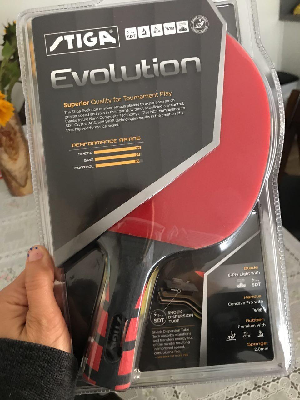 STIGA Ping Pong Paddles - 2mm Tournament-Approved Sponge - Flared Handle for Enhanced Control - Competitive Table Tennis Racket for Family Fun - Multiple Styles & Performance Levels Available customer photo 2