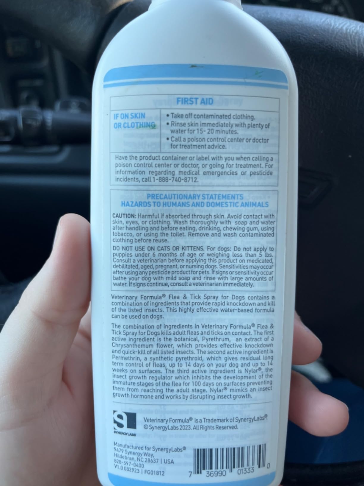 Veterinary Formula Flea & Tick Spray for Dogs, 8 oz, Kills on Contact customer photo 1