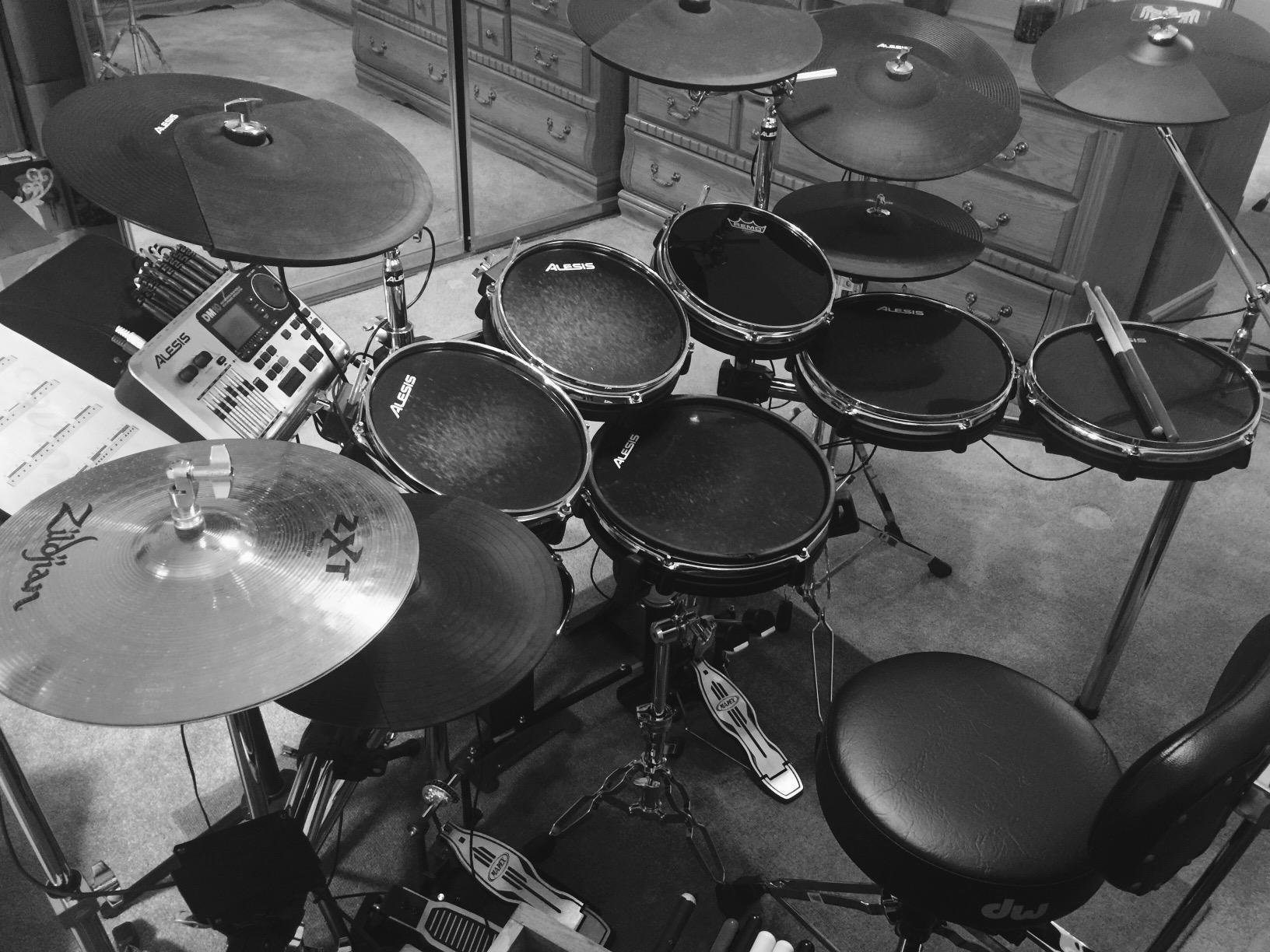 Alesis DRP100 Electric Drum Set Headphones customer photo 2