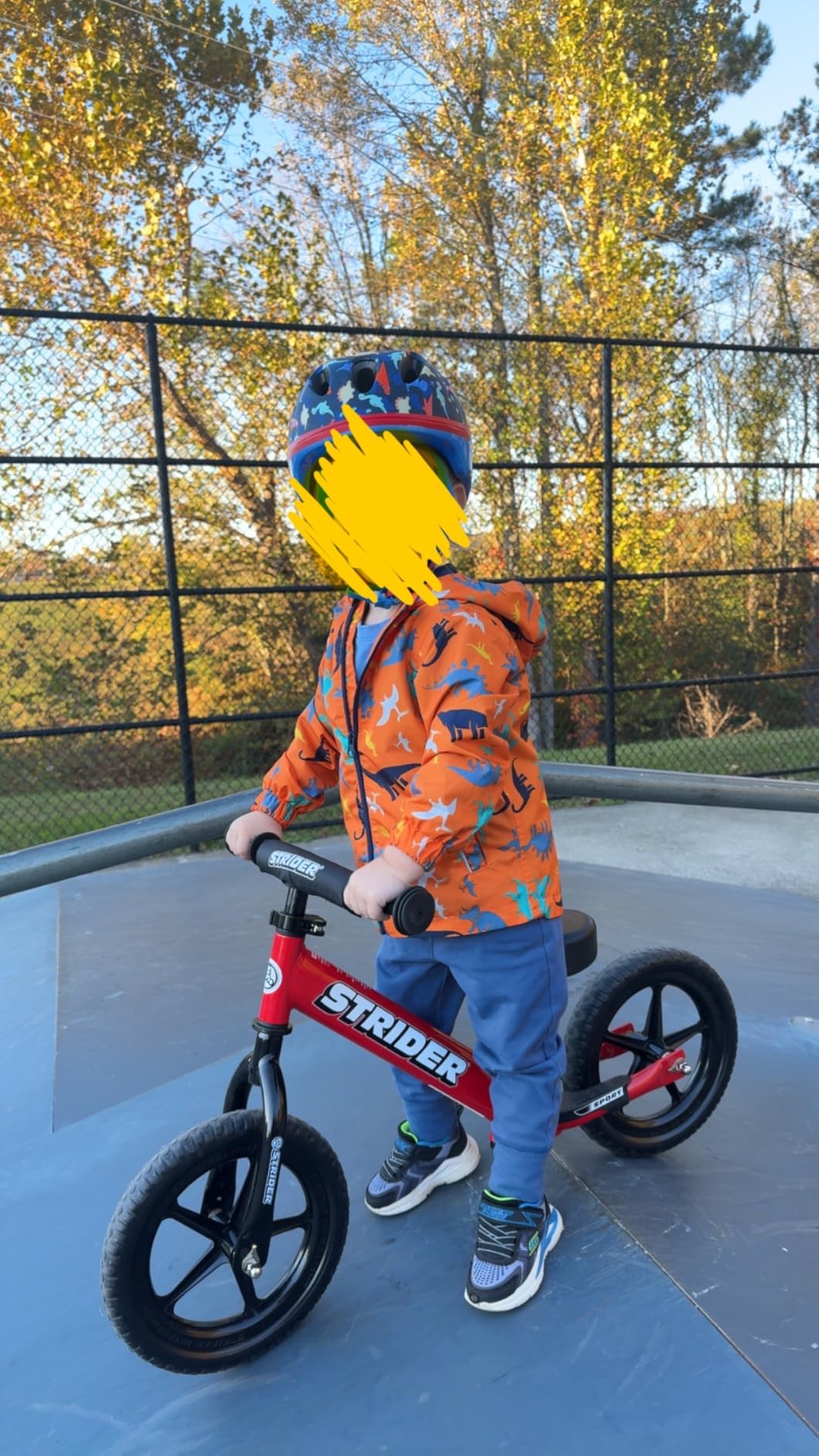 Strider 12 Sport, No Pedal Balance Bike for Kids Ages 1–4 Years, Blue customer photo 1