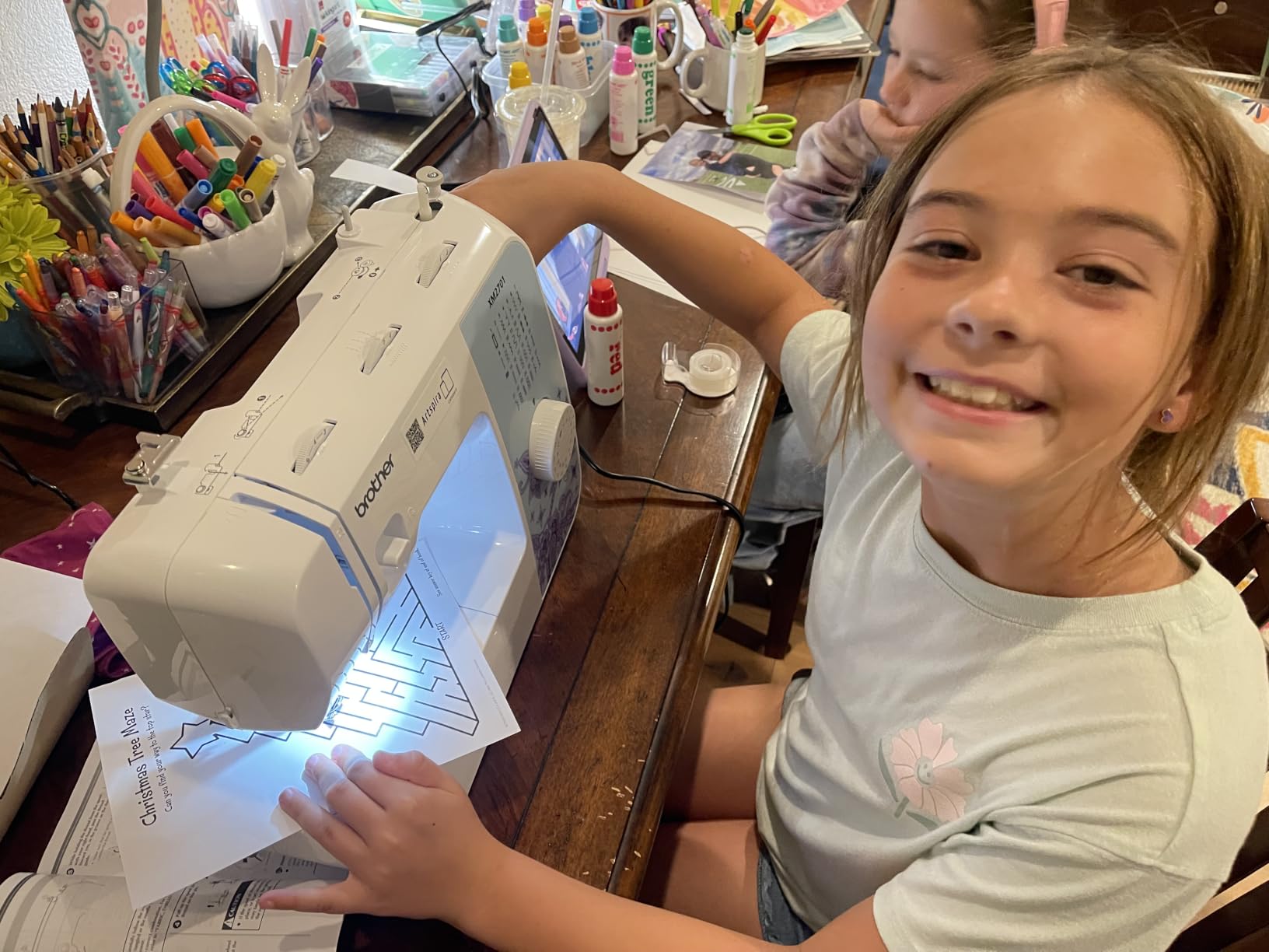 Brother Sewing Machine, XM2701, Portable Sewing Machine, 27 Stitches customer photo 1