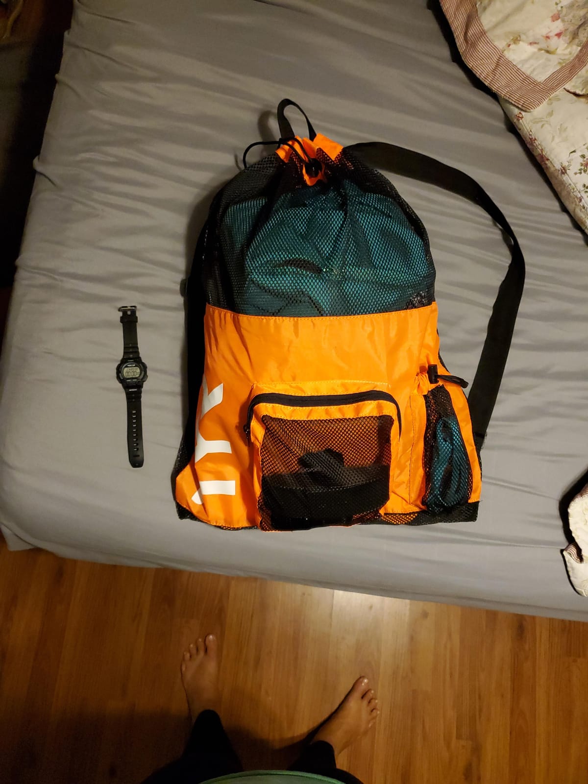 TYR Big Mesh Mummy Backpack, Royal customer photo 1