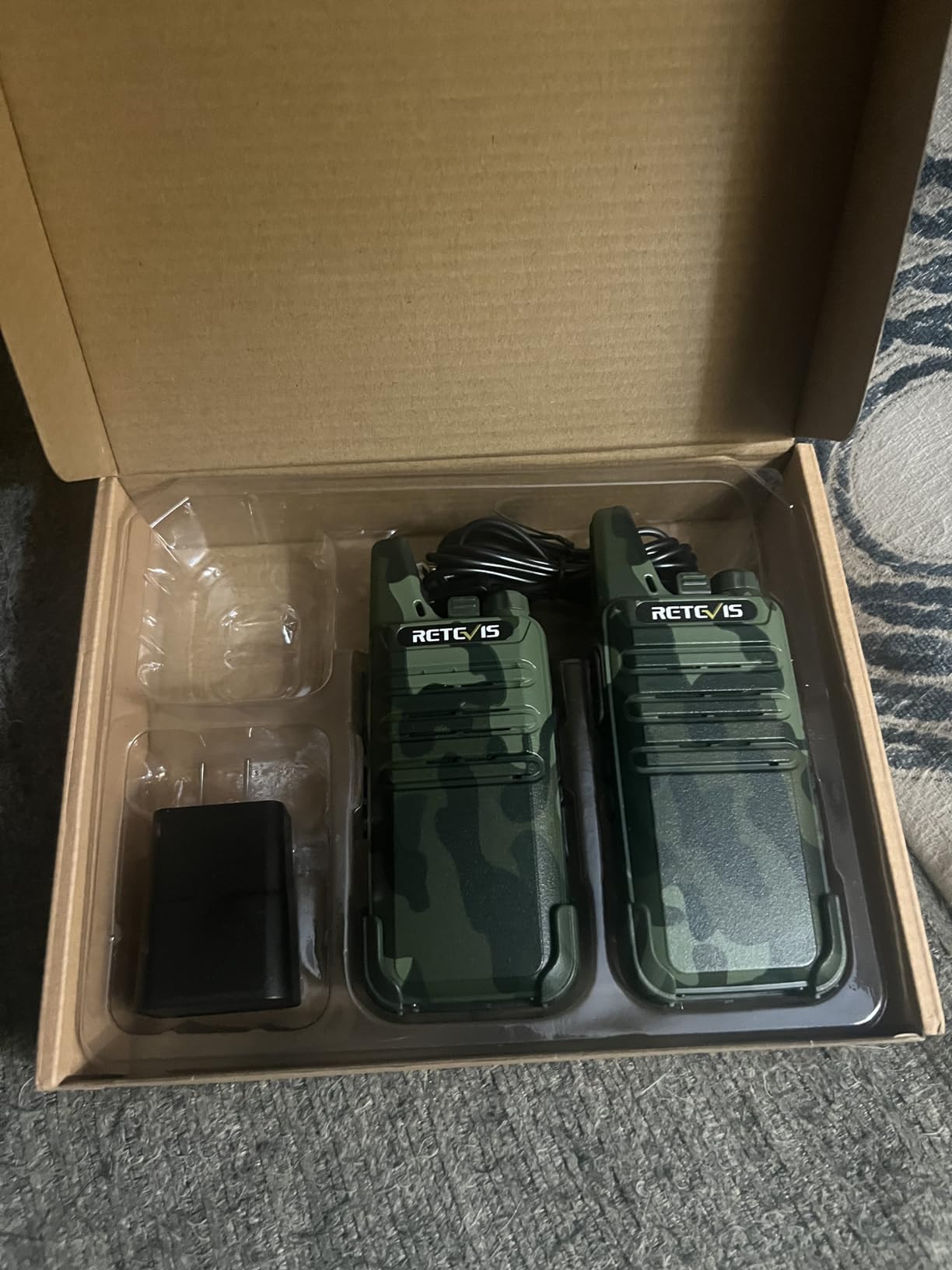 Retevis RT22 Compact & Lightweight FRS Walkie Talkies Long Range (4 Pack) | For Small Business, Camping, Hiking, Cruise, Safe Short Antenna, Comfortable to Carry, Loud & Clear Audio, USB-C customer photo 1