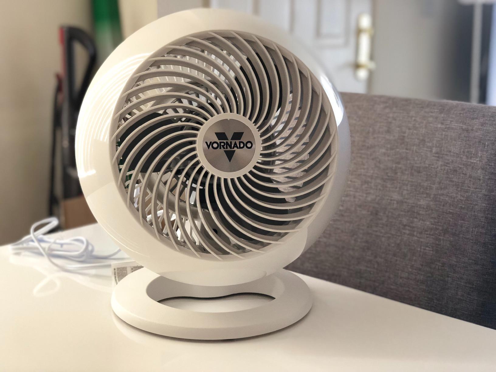 Vornado 660 Large Whole Room Air Circulator Fan with 4 Speeds and 90-Degree Tilt, White customer photo 2