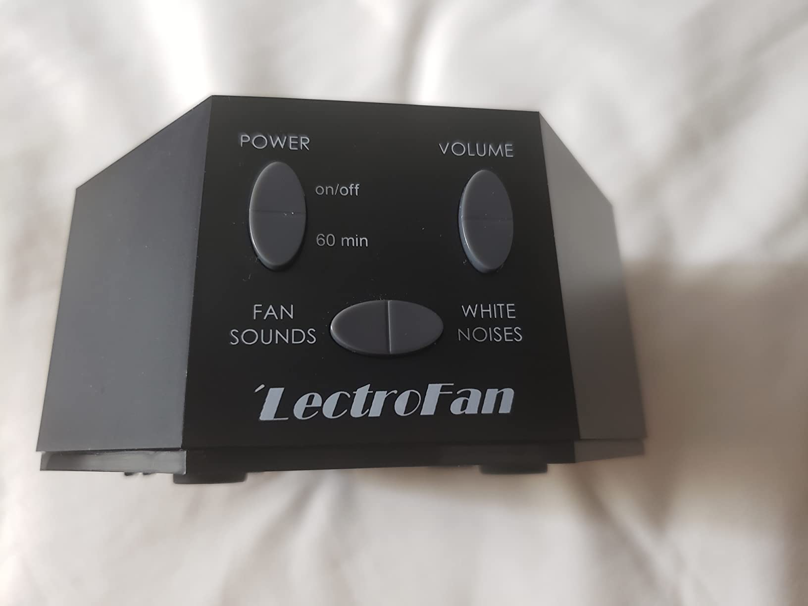 Adaptive Sound Technologies LectroFan Classic Sound Machine, Black | Soothing Sound Machine for Sleep with a Built-in Sleep Timer, Non-Looping Sounds, Speech Privacy and Compact Design customer photo 1