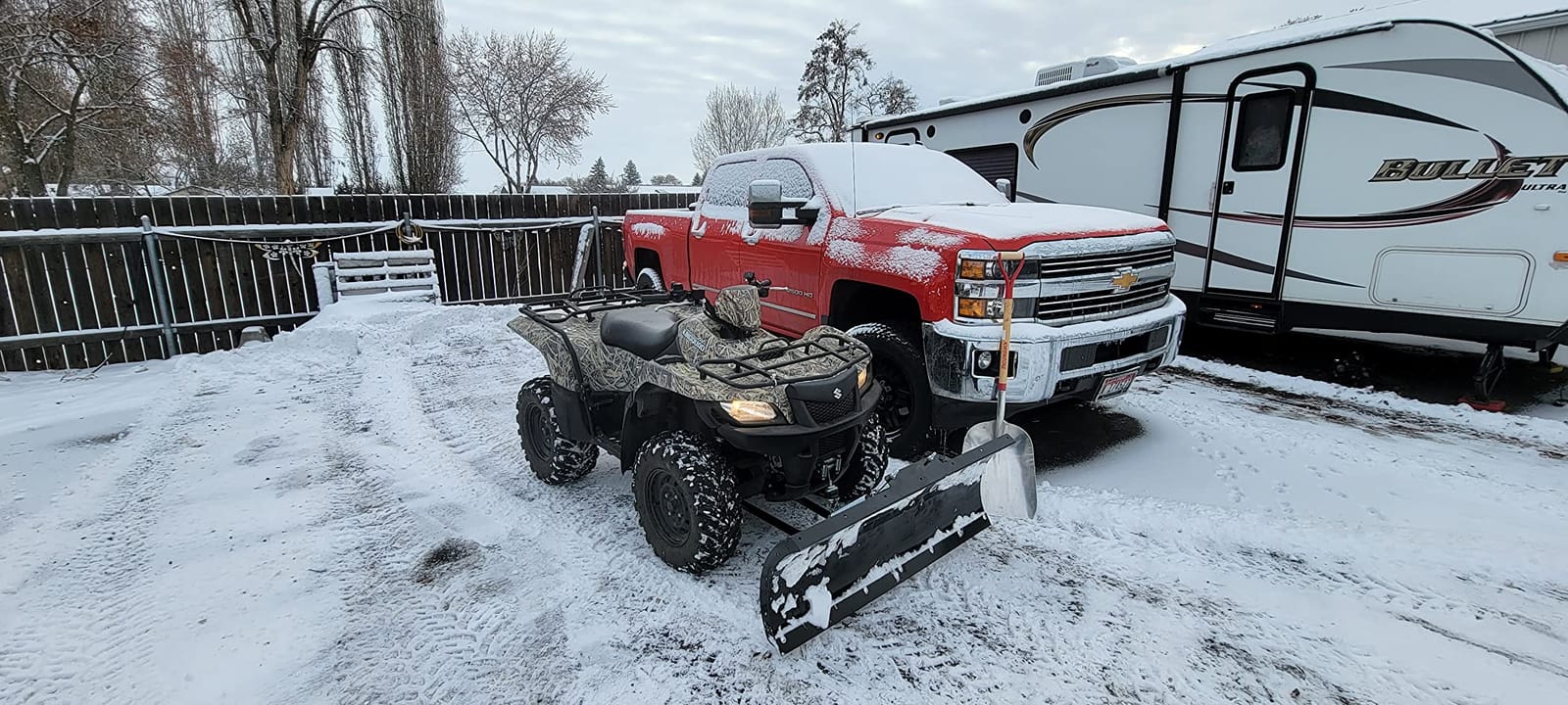 MotoAlliance DENALI 50 inch ATV Plow for King Quad 450, 500, 700, 750 customer photo 1