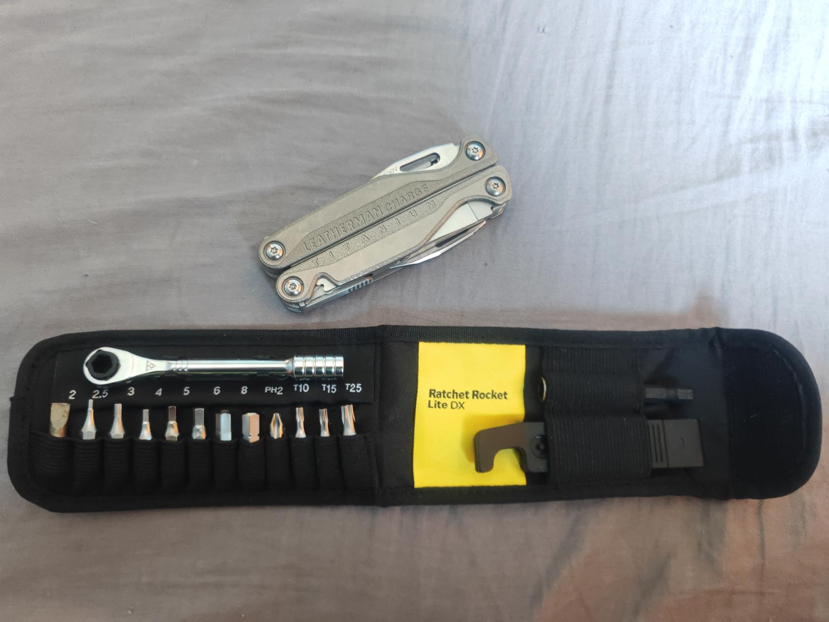 Topeak Ratchet Rocket Lite DX Bike Repair and Maintenance Tool, 16 Functions, Includes Nylon Bag, Black customer photo 2