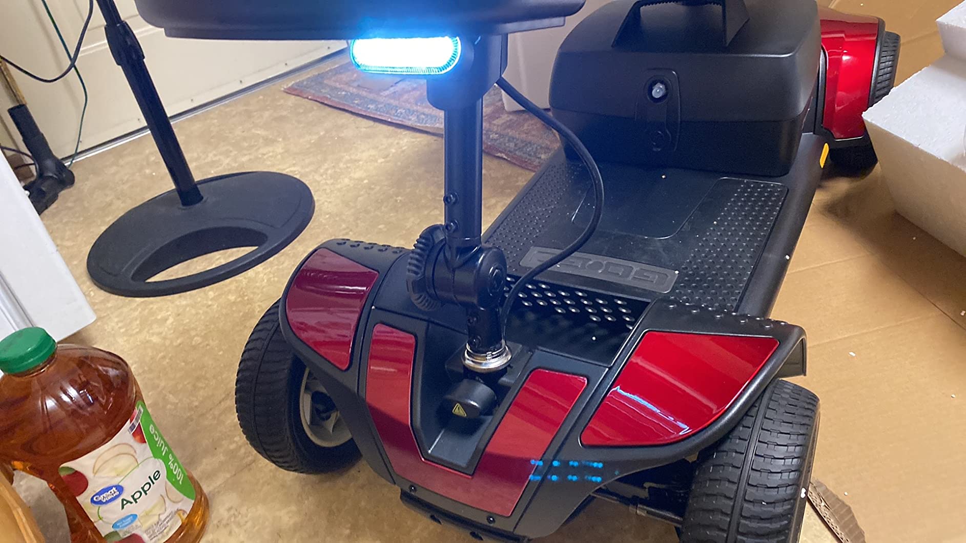 Pride Mobility S74 Go-Go Sport 4-Wheel Electric Mobility Scooter for Adults with Free Challenger Mobility Accessory customer photo 2