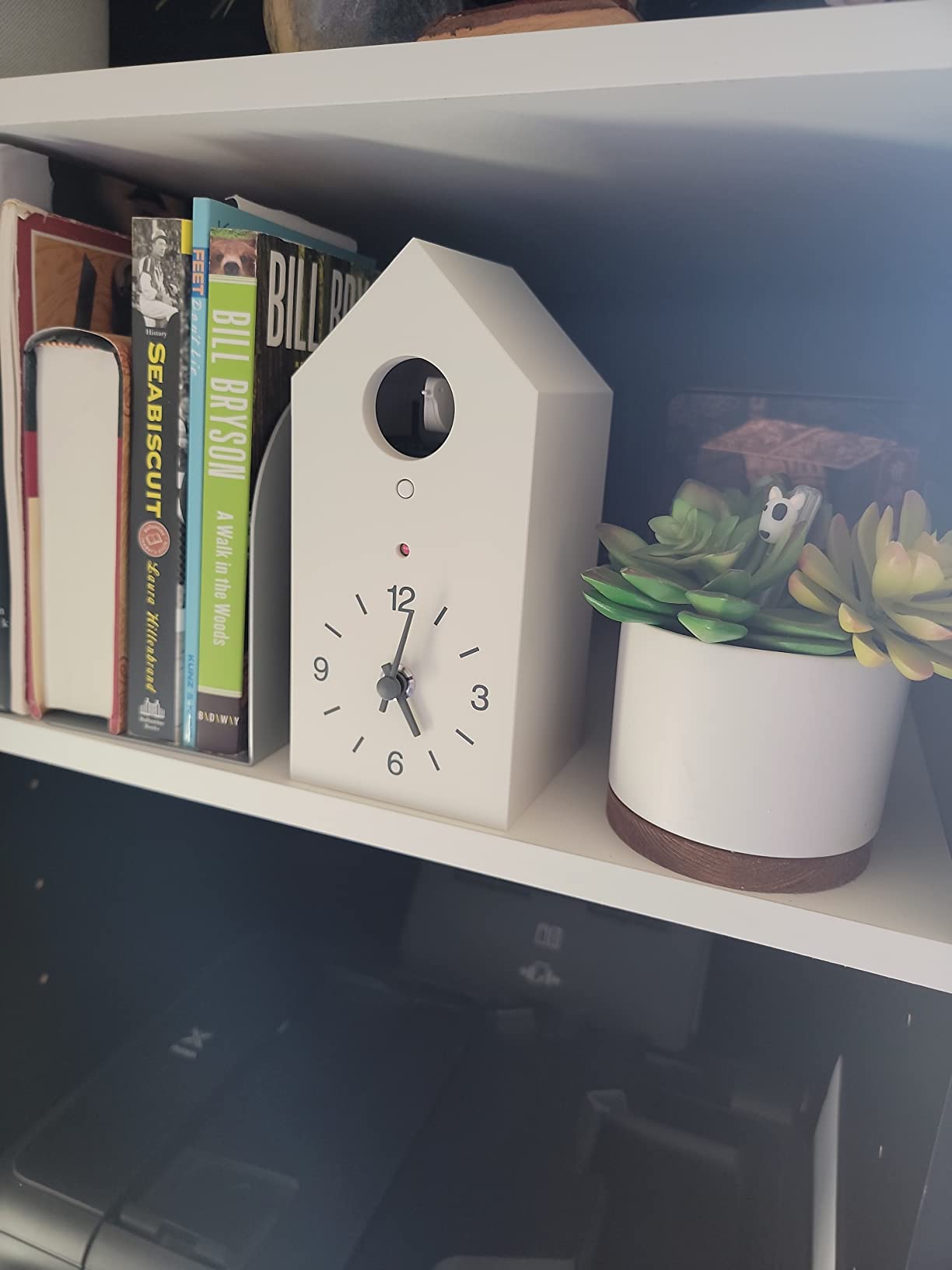 MUJI Cuckoo Clock, White, Medium customer photo 2