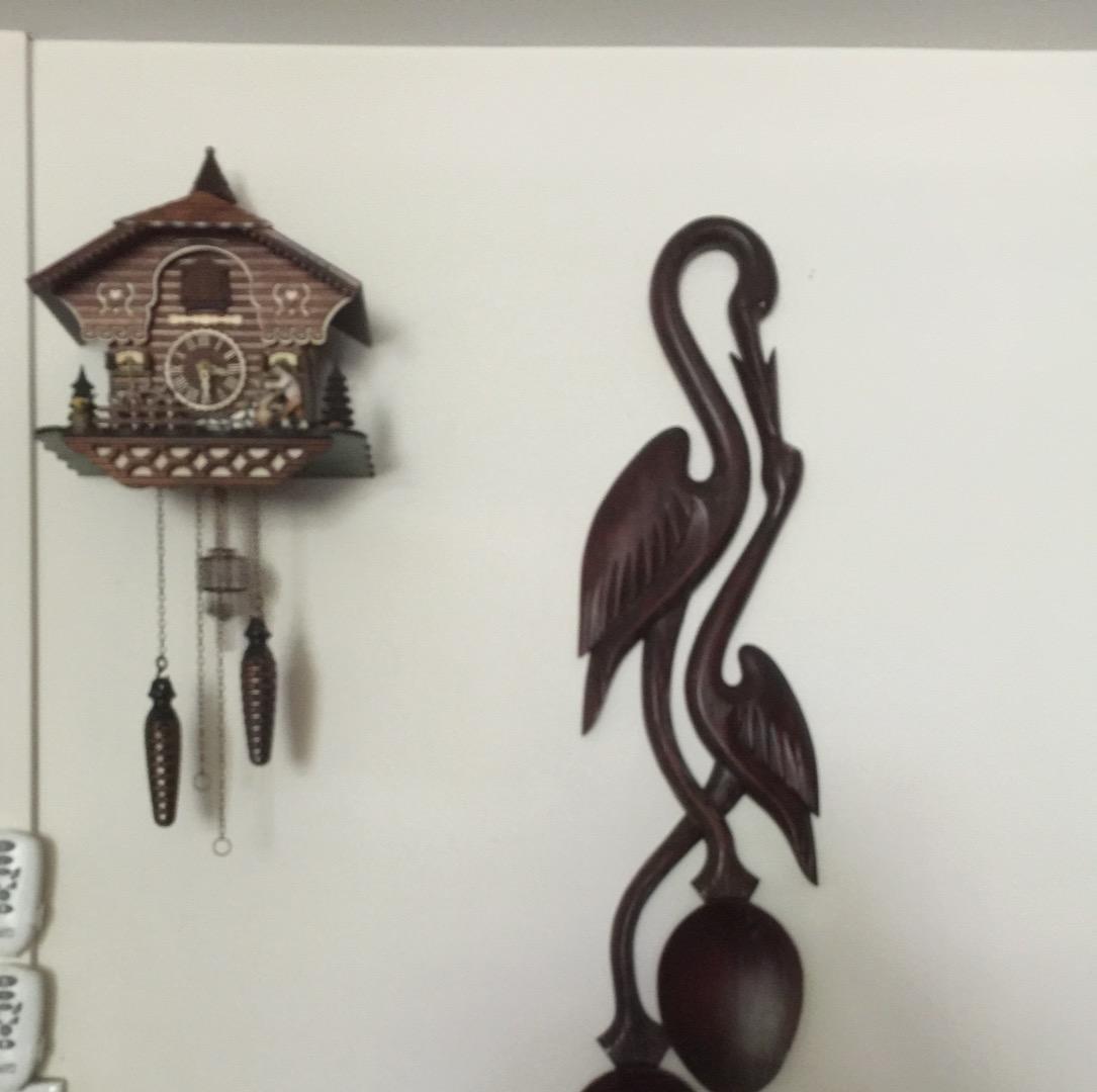 Trenkle Quartz Cuckoo Clock Black Forest House with Moving Wood Chopper and Mill Wheel, with Music TU 4217 QM customer photo 1
