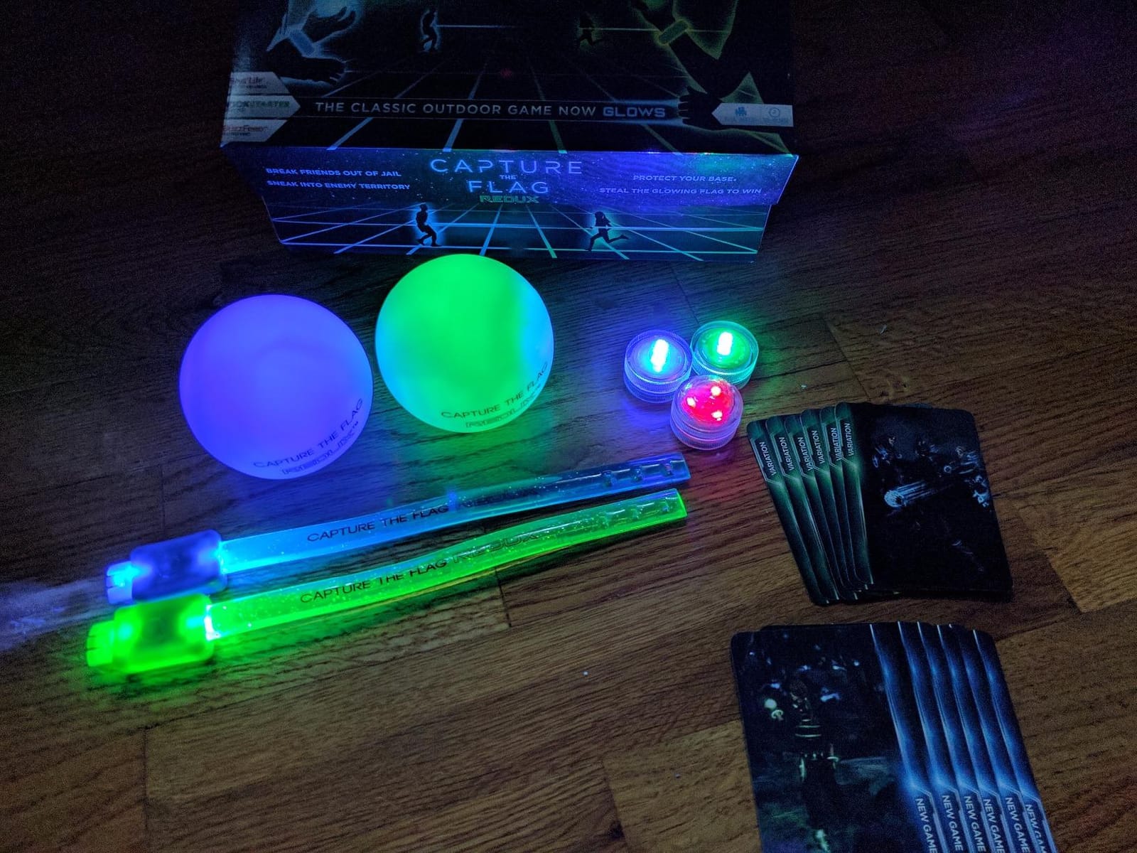Redux: The Original Glow in The Dark Capture The Flag Game | Ages 8+ | Outdoor Games for Kids and Teens | Glow in the Dark Games | Sports Gifts for Boys | Alternative to Laser Tag Guns & Flag Football customer photo 1
