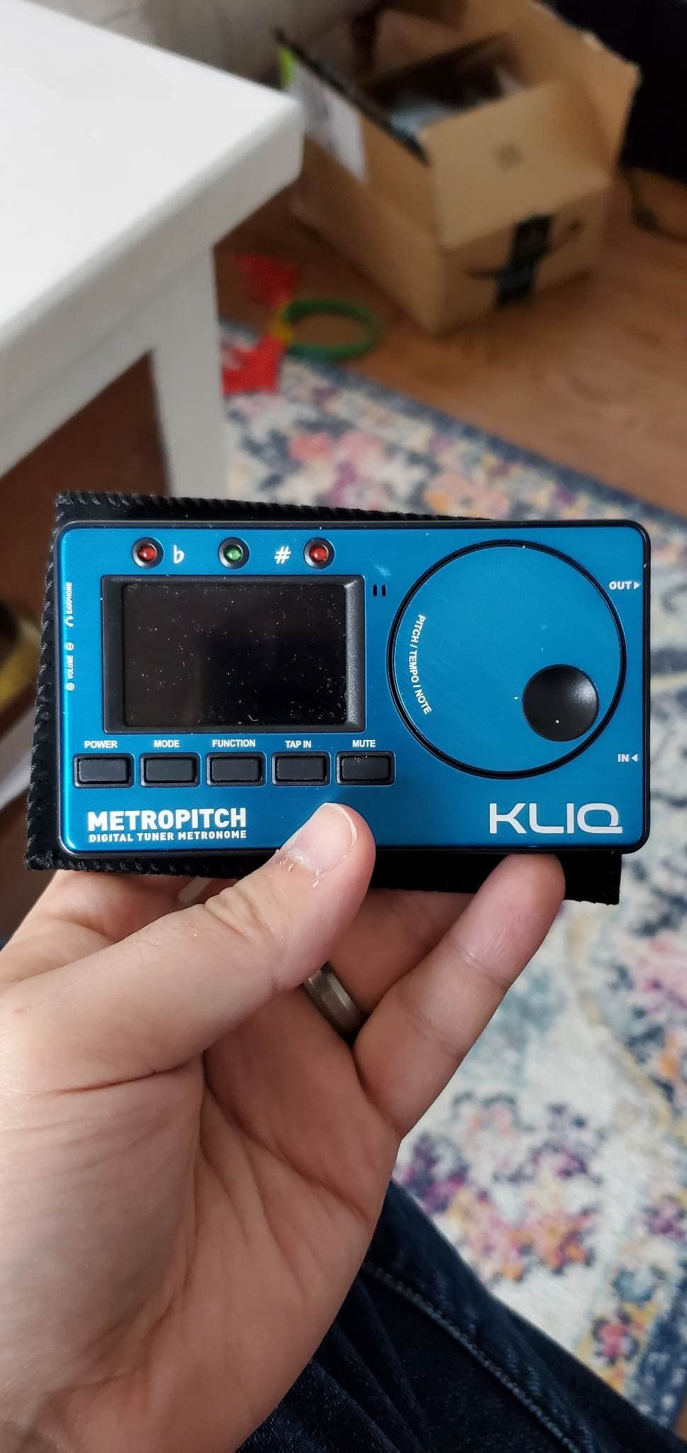 KLIQ MetroPitch Digital Metronome & Tuner for Piano, Guitar & Bass customer photo 2