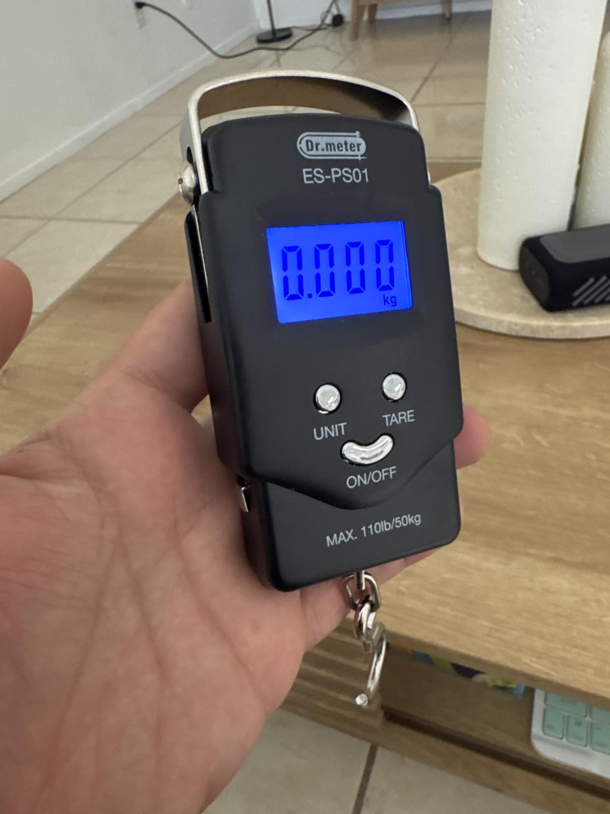 Dr.meter Fish Scale, 110 lb Digital Luggage Scale with Tape customer photo 1