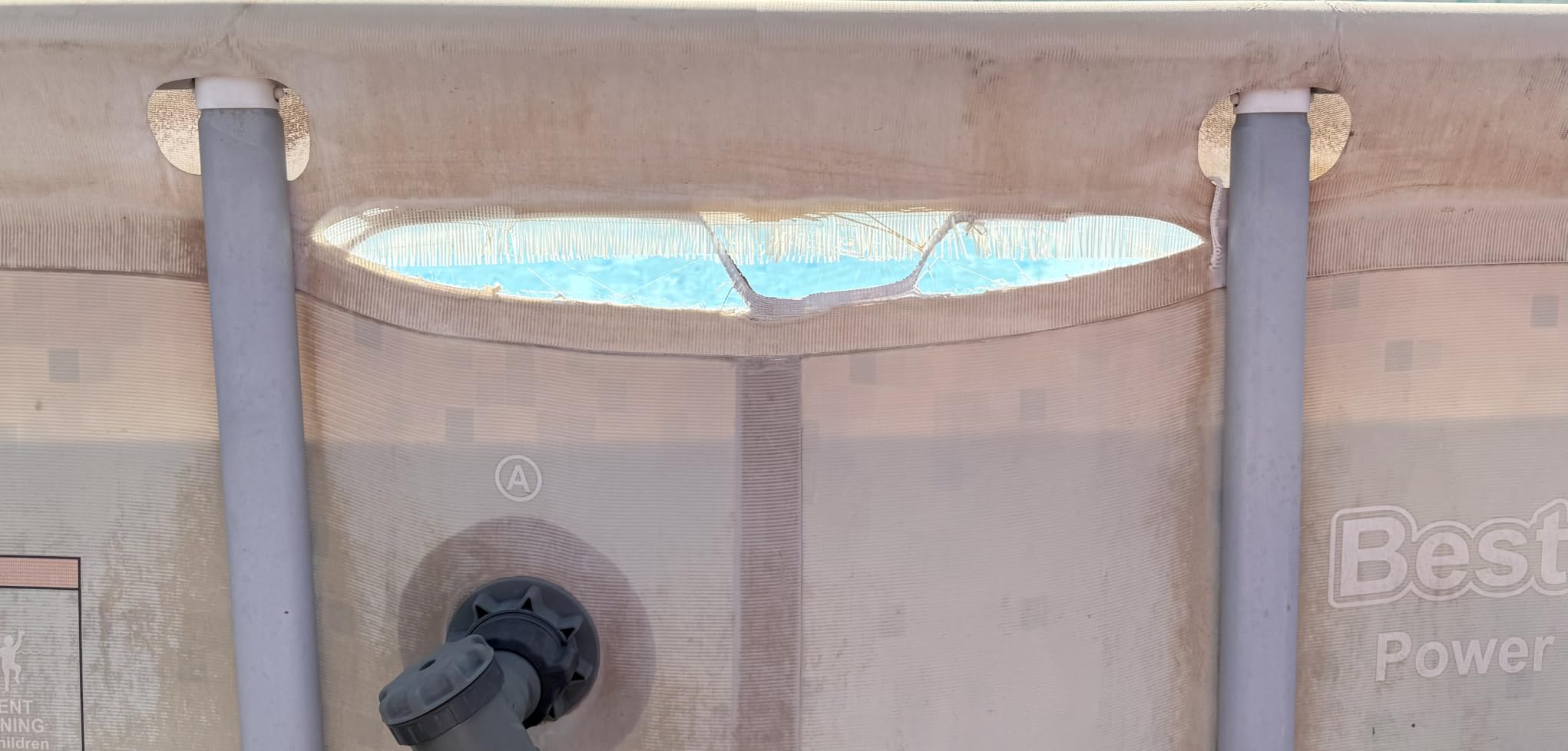 Bestway Power Steel 24’ x 12' x 52” Above Ground Pool with Sand Filter Pump customer photo 1