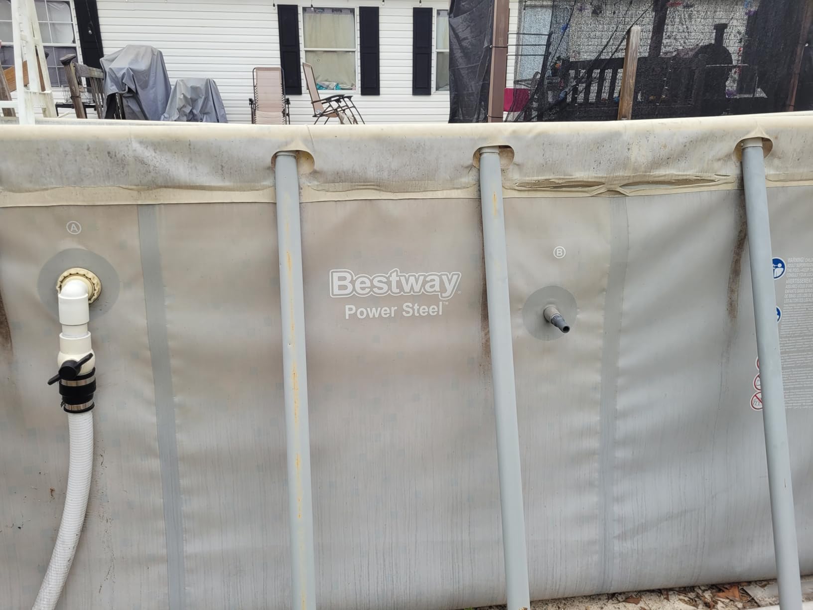 Bestway Power Steel 24’ x 12' x 52” Above Ground Pool with Sand Filter Pump customer photo 2