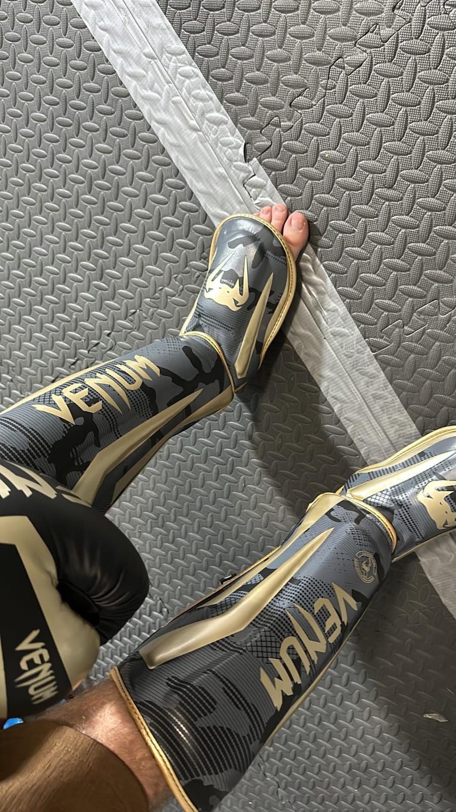 Venum Elite Standup Shin Guards customer photo 1