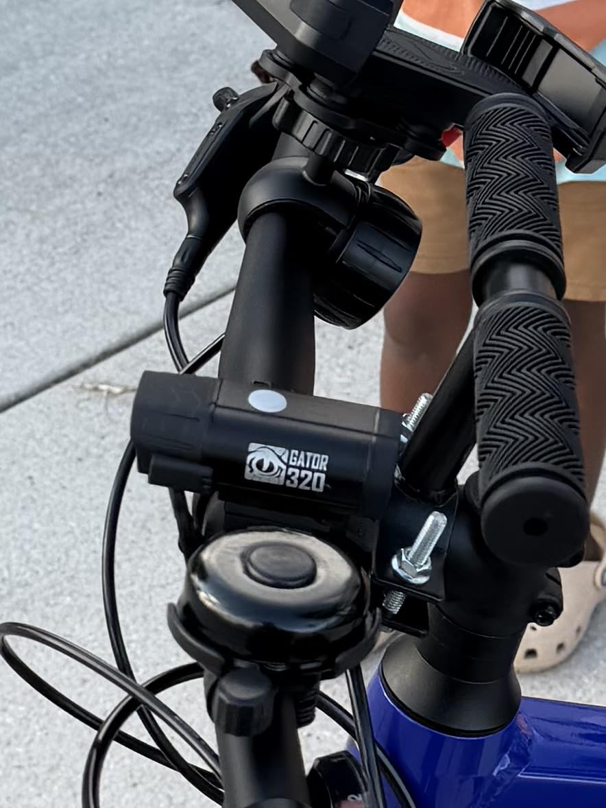 USB Rechargeable Bike Lights Set with Bell, LED Bicycle Front Rear Light customer photo 1