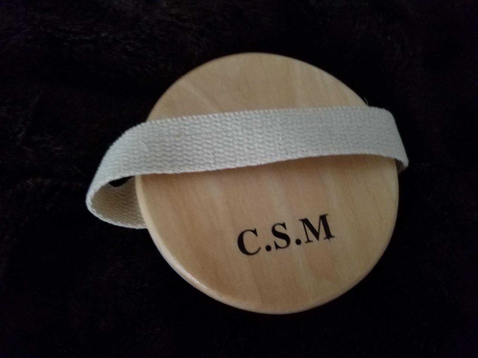 CSM Dry Brushing Body Brush for Lymphatic Drainage - Natural Boar Bristle Exfoliating Brush Set with Face Brush for Cellulite, Circulation & Glowing Skin customer photo 1