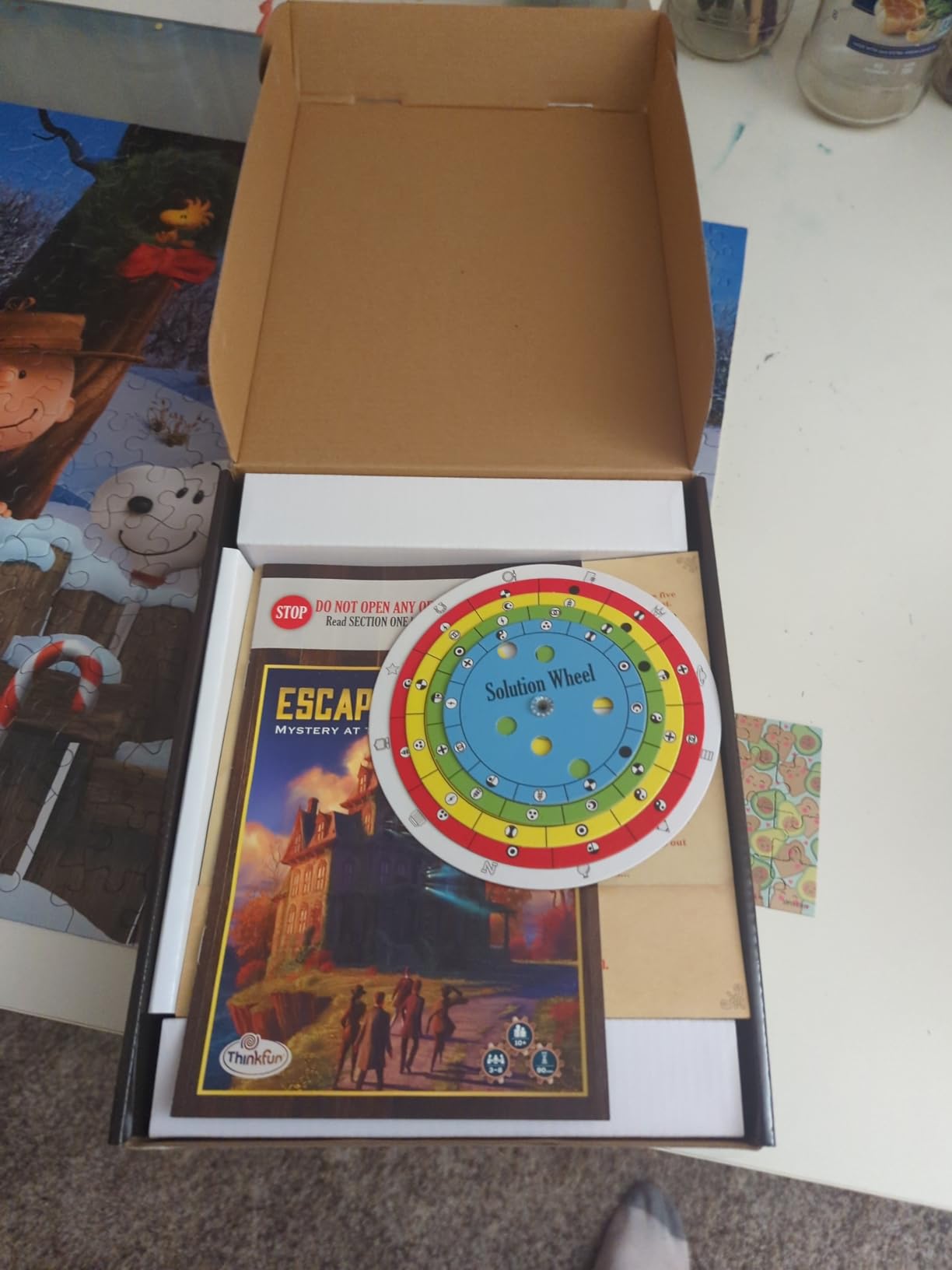 ThinkFun Escape The Room Stargazer's Manor - A Thrilling Escape Room Game in a Box for Ages 10 and Up | Enhances Logical Reasoning | Perfect for Family Game Night | Ideal Gift for Puzzle Lovers customer photo 1