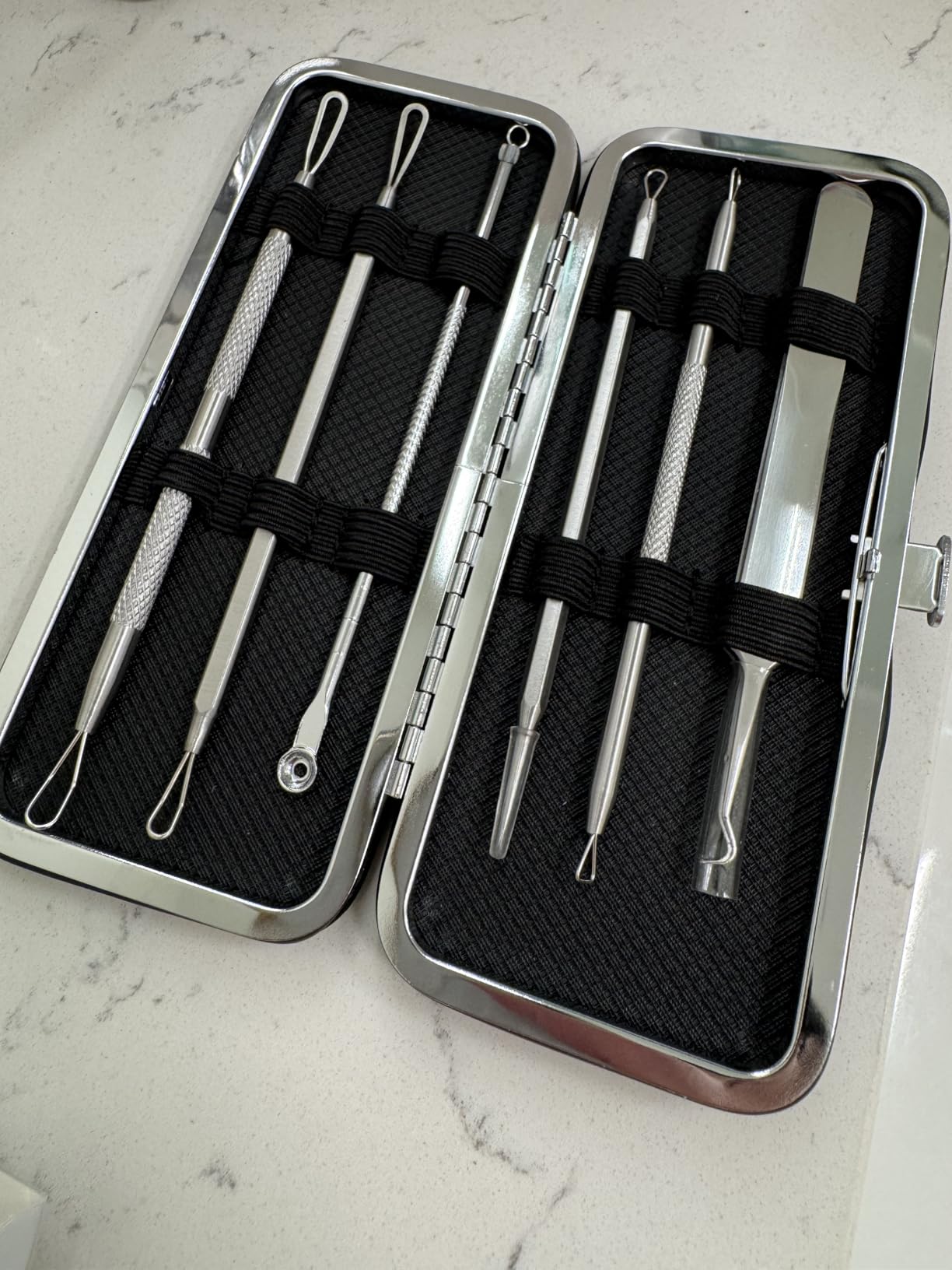 JPNK Blackhead Remover Comedone Extractor Acne Removal Kit.. customer photo 1